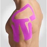 SpiderTech - Shoulder Spider - Precut kinesiology Tape - Left Shoulder - Pink
