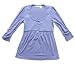 DKNY Jeans Shirred Jersey Babydoll Henley