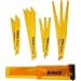 Black & Decker/DWLT DW4892 12-Piece Reciprocating Blade Set With Case