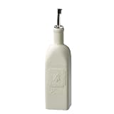 Revol La Provence 1552040-7 Pistou Square 14 oz Olive Oil Bottle, Cream