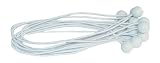 12 " WHITE BALL BUNGEE BUNDLE OF 10
