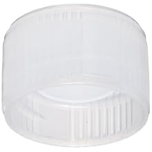 Chemglass CLS-3004-010 Microtube Closure with Lip Seal, Natural (Pack of 1000)