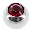 5mm Ruby Swarovski Crystal Replacement Ball