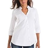 Armani Exchange Asymmetrical Dress Shirt Tunic