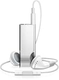 Apple iPod shuffle in polished stainless steel - 3rd generation - digital player - flash 4 GB - AAC, MP3