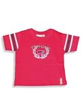 Wild Mango - Infant Baby Boys Short Sleeved Tee, Red, Navy