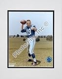 Photo File Indianapolis Colts Johnny Unitas Matted Photo Size: One Size