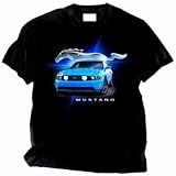 Ford Racing NASCAR Mustang New Car & Pony Men's Black T-Shirt M