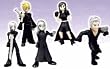 Final Fantasy VII Advent Children 5 Figure Set