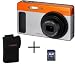 Optio H90 Digital Camera (Orange / Silver)