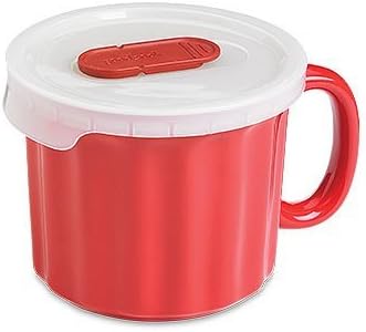 2PK 20OZ RED Soup Mug