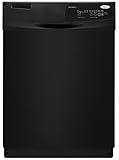 Whirlpool DU1030XTXB Full Console Dishwasher - Black