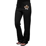 NCAA Oral Roberts Golden Eagles Ladies Black Logo Applique Sweatpant