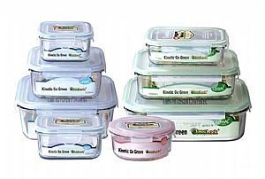 Glasslock Assorted 8 Piece Storage Container