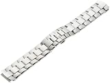 TechnoMarine 1202 MoonSun 17-mm Stainless Steel Bracelet with Push-Button Deployment Clasp
