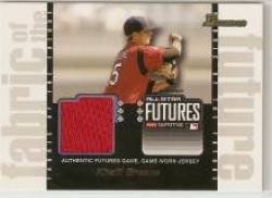 2003 Bowman Draft Fabric of the Future Jersey Relics #FF-KG Khalil Greene - San Diego Padres (Piece of Authentic Game Used Jersey) (Baseball Cards)