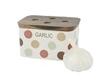 Review T&G Woodware Limited 10716 / T&G Spot On Garlic Box in Cream Ceramic with Spot Design (Boxed)13.5x9.5 x8cm
