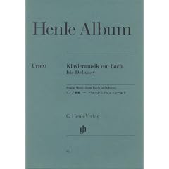 Henle Album Klaviermusik von Bach bis Debussy
