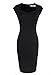 VfEmage Womens Sexy Elegant Summer Casual Party Cocktail Sheath Bodycon Dress 2612 Black M
