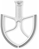 New Metro Design Beater Blade for 5-Quart KitchenAid Bowl Lift Mixers, White