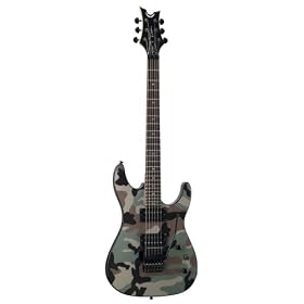 Dean Vendetta 2.0 Electric Guitar, Floyd Rose, Camo