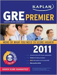 Kaplan GRE 2011 Premier Pap/Cdr edition