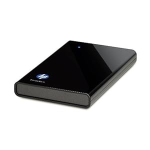 HP SimpleSave 320 GB USB 2.0 Portable External Hard Drive HPBAAC3200ABK-NHSN (Gloss Black)