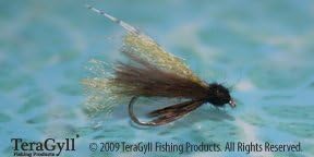 Olive CDC Caddis Emerger