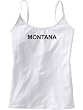 MONTANA - State-series - White Women's / Girls Camisole (Girlie / Babydoll)