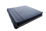 Old Town Toscana Genuine Leather Photo Album - Stores 500 Pictures, Antique Black