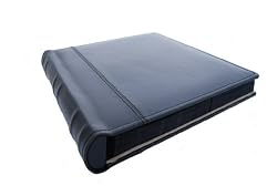 Old Town Toscana Genuine Leather Photo Album - Stores 500 Pictures, Antique Black