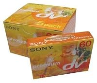 Sony DVM 60PR - Premium - Mini DV tape - 10 x 60min - Metal BIAS