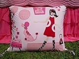 Designer DH Throw Pillows, Pop Princess, 20X26