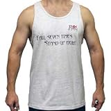 Martial Arts Tank Top - Stand Up Seven Times Slogan