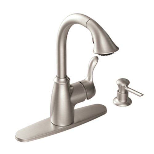  christmas Moen CA87054SRS Resistant One Handle Pull DownB0049A9BYS