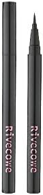 Rivecowe Flexible Liquid Brushpen Eyeliner Black 0.6g★Made in KOREA