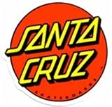 Santa Cruz Stickers Classic Dot RED 3 in.