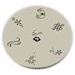 Konad Stamping Nail Art Image Plate - M4