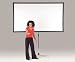 Professional ULW200 Lightweight Tripod Projector Screen - 112 x 200cm