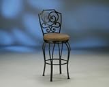 Tuscany TU225 Swivel Bar Stool - Roletta Brown with Topanga Brown