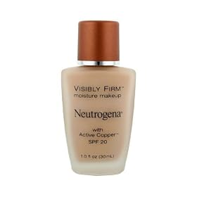 Neutrogena Visibly Firm Moisture Makeup with Active Copper SPF 20 Foundation Makeup