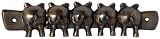 Bronze Pig Tails Key Hooks, Great Quirky Gift!