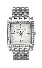 MICHAEL KORS CRYSTAL SILVER BRACELET LADIES WATCH   MK3119