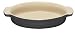 Le Creuset Stoneware Oval Dish, Granite, 24 cm