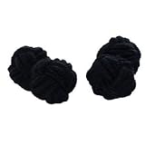 Black Silk Knot Cufflinks
