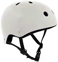 Skate/BMX Helmet White Metallic