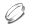 Men's 10k White Gold 4mm Traditional Wedding Band Ring, Size 8