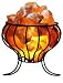 Salt Lamp Metal basket Himalayan Salt Crystal Lamp
