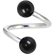 Spiral Twister - Still Waters Belly Button Ring