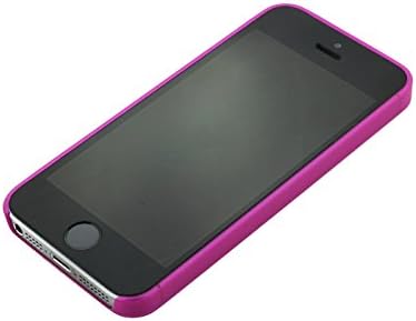Ultra Thin Slim Sleek Translucent Frosted Matte Apple iPhone 5 / 5S Phone Case Wrap Protective Cover Phone Case - Hot Pink Magenta